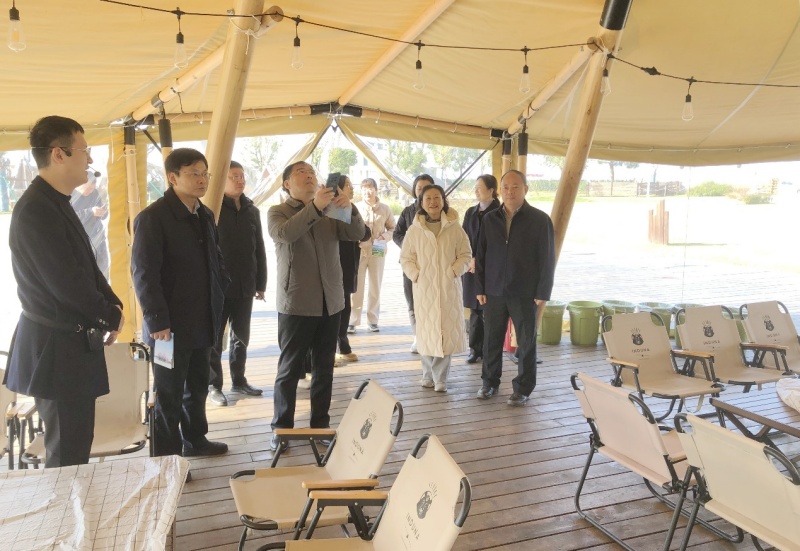 南京市六合区政协来武进考察交流