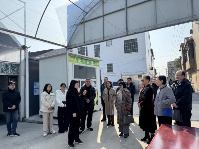 九三学社市委会来武进开展“同心共创”乡村振兴调研行活动